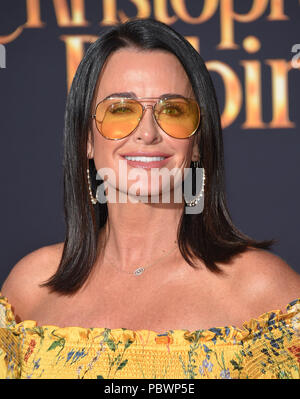 Burbank, Kalifornien, USA. 30. Juli, 2018. Kyle Richards kommt für die "Christopher Robin' Weltpremiere auf der Walt Disney Studios Theater. Credit: Lisa O'Connor/ZUMA Draht/Alamy leben Nachrichten Stockfoto
