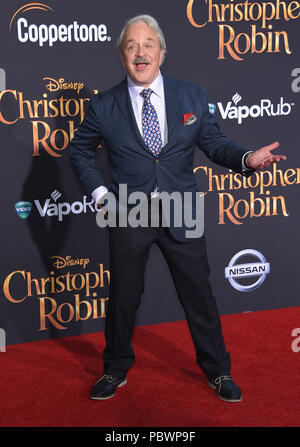 Burbank, Kalifornien, USA. 30. Juli, 2018. Jim Cummings kommt für die "Christopher Robin' Weltpremiere auf der Walt Disney Studios Theater. Credit: Lisa O'Connor/ZUMA Draht/Alamy leben Nachrichten Stockfoto