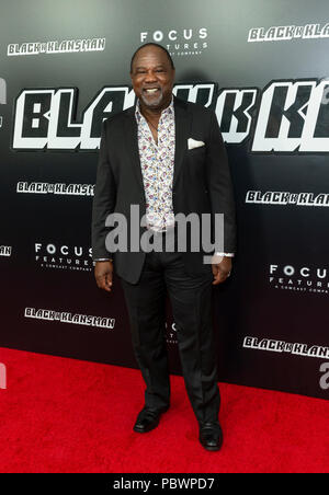 New York, USA. Juli 30, 2018: Isiah Whitlock jr besucht BlacKkKlansman Premiere an der BAM Harvey Theater Credit: Lev radin/Alamy leben Nachrichten Stockfoto