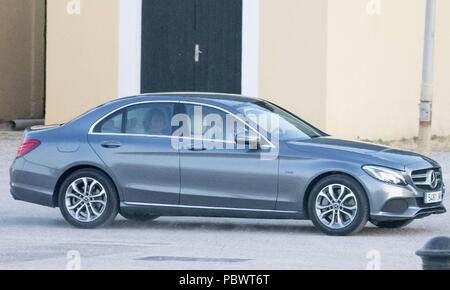 Königin Sofia von Spanien Griechenland in Mallorca am Montag, den 30. Juli 2018 Stockfoto