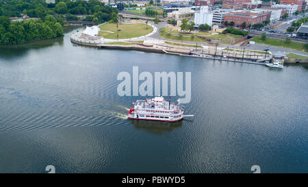 Harriott II Flussschiff, Gun Insel Rutsche, Montgomery, Alabama Stockfoto