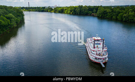 Harriott II Flussschiff, Gun Insel Rutsche, Montgomery, Alabama Stockfoto