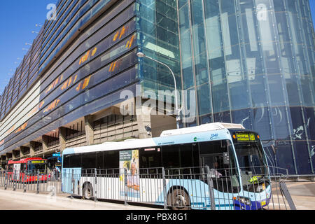 Westfield Shopping Center in Parramatta City Center, Western Sydney, Australien Stockfoto