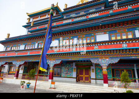 Dali Kloster, Darjeeling, Indien. Stockfoto