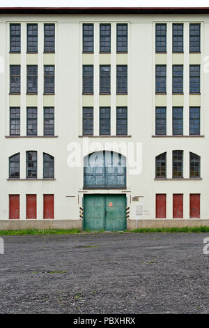 Hop Store House in saazer Stadt. Der Tschechischen Republik. Stockfoto