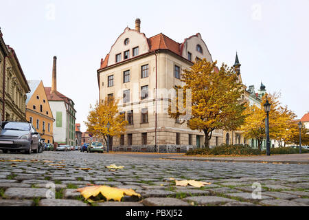 Hop Store House in saazer Stadt. Der Tschechischen Republik. Stockfoto