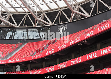 Europa Spanien Athletic Club Bilbao Das Stadion San Mames San Mames Ist Ein Fussballstadion In Bilbao Spanien Stockfotografie Alamy