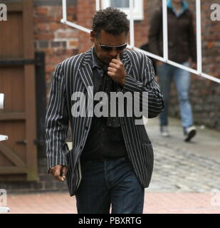 Manchester UK Soapstars gesehen rund um Manchester City Centre beschmutzt und auch Liverpool credit Ian Fairbrother/Alamy Stockfotos Stockfoto