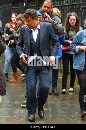 Manchester UK Soapstars gesehen rund um Manchester City Centre beschmutzt und auch Liverpool credit Ian Fairbrother/Alamy Stockfotos Stockfoto