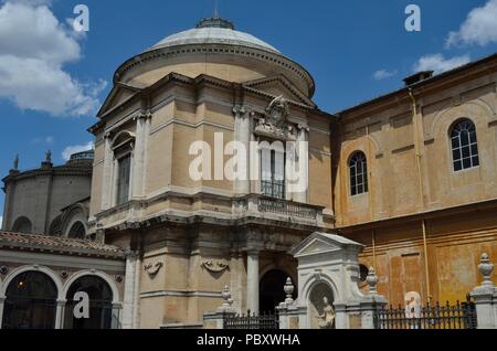 Das Vatikanische Museum, eine der meistbesuchten Sehenswürdigkeiten in der Vatikanstadt, Rom, Italien, Europa Stockfoto