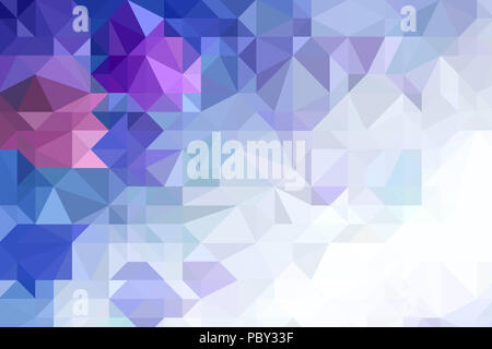 Hochauflösende Abbildung auf bunten Dreiecken basiert Stockfoto