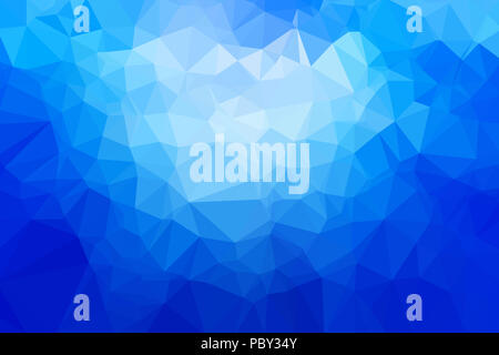 Hochauflösende Abbildung auf bunten Dreiecken basiert Stockfoto