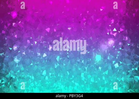 Hochauflösende Abbildung auf bunten Dreiecken basiert Stockfoto