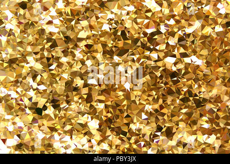 Hochauflösende Abbildung auf bunten Dreiecken basiert Stockfoto