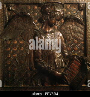 168 Donatello, simbolo dell'evangelista Matteo Stockfoto