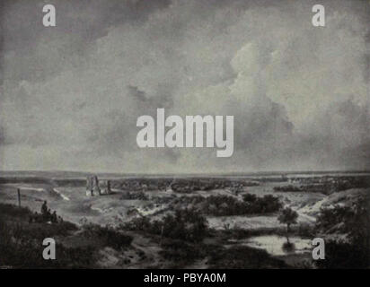 174 niederländische Malerei des 19. Jahrhunderts - schelfhout - Landschaft Stockfoto