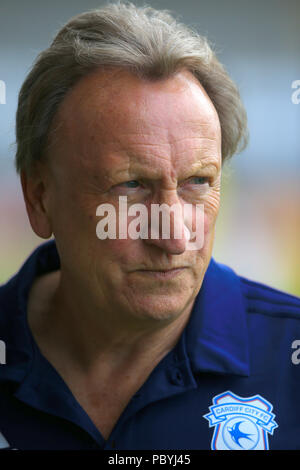 Cardiff City Manager Neil Warnock Stockfoto