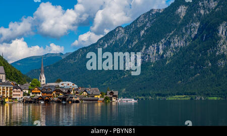 Hallstatt, Oberösterreich, Österreich, Europa Stockfoto