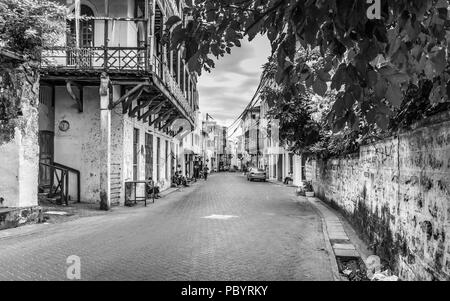 Altstadt von Mombasa Stockfoto