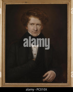 4 Adolf Fredrik Lindblad, 1801-1878 (Carl Peter Mazer) - Nationalmuseum - 40058 Stockfoto