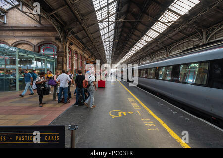 Preston Bahnhof Stockfoto