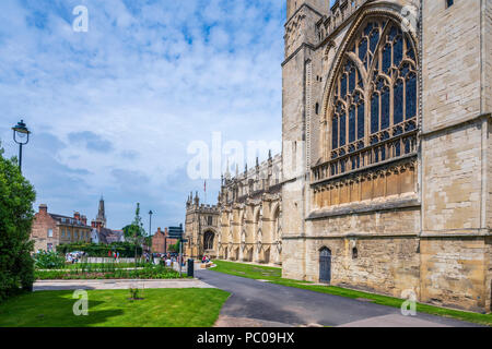 Die Kathedrale von Gloucester, Glucestershire, England, Vereinigtes Königreich, Europa Stockfoto