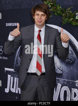 Matty Cardarople an der Jurassic Weltpremiere auf der Hollywood und Highland, Dolby Theater in Los Angeles. Juni 9, 2015. Matty Cardarople - - - - - - - - - - - - - Red Carpet Event, Vertikal, USA, Filmindustrie, Prominente, Fotografie, Bestof, Kunst, Kultur und Unterhaltung, Topix Prominente Fashion/Vertikal, Besten, Event in Hollywood Leben - Kalifornien, Roter Teppich und backstage, USA, Film, Stars, Film Stars, TV Stars, Musik, Promis, Fotografie, Bestof, Kunst, Kultur und Unterhaltung, Topix, drei Viertel, vertikal, eine Person aus dem Jahr 2015, Anfrage Stockfoto