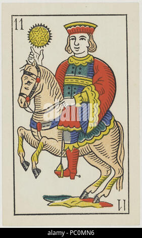 Ancien Jeu De Cartes Aluette Grimaud - Dos Écossais - Nombreux Plis