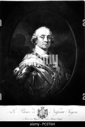 335 Karl Heinrich Nikolaus Otto, Prinz von Nassau-Siegen Stockfoto