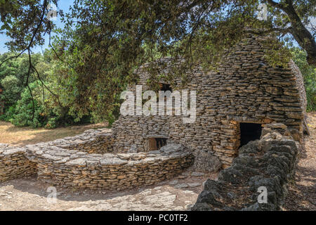 Roussillon, Gordes, Vaucluse, Frankreich, Europa Stockfoto