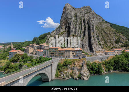 Sisteron, Alpes-de-Haute-Provence, Frankreich, Europa Stockfoto