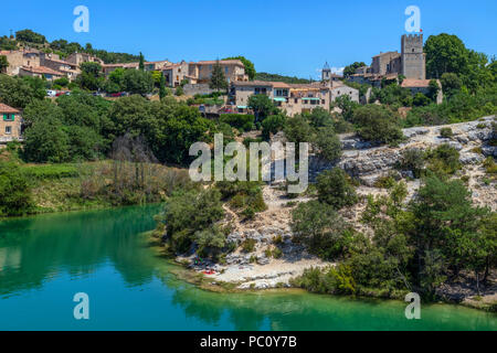 Esparron-de-Verdon, Alpes-de-Haute-Provence, Provence, Frankreich Stockfoto