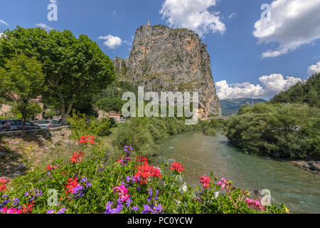 Castellane Alpes-de-Haute-Provence, Provence, Frankreich Stockfoto