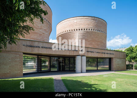 Israel, Ramat Aviv - vom 20. Juli 2018: cymbalista Synagoge und Jüdisches Erbe Zentrum an der Universität Tel Aviv Stockfoto