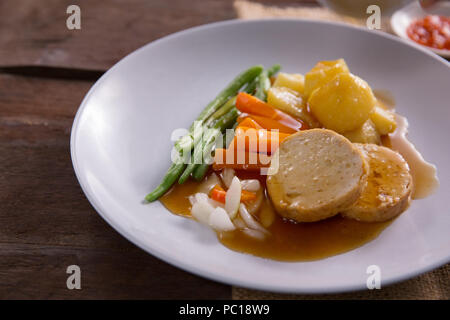 Indonesische galantine Essen Stockfoto