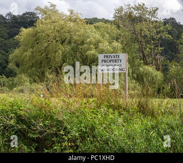 Pferd Kanal Lastkahn gezeichnet Stockfoto