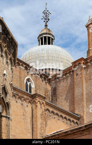 Basilica di San Giovanni e Paolo, Venedig Stockfoto