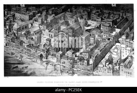 400 Martin - Histoire des Églises et chapelles de Lyon, 1908, Tome I 0019 Stockfoto