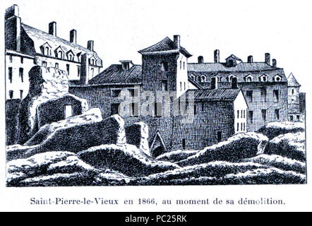 401 Martin - Histoire des Églises et chapelles de Lyon, 1908, Tome II 0073 Stockfoto