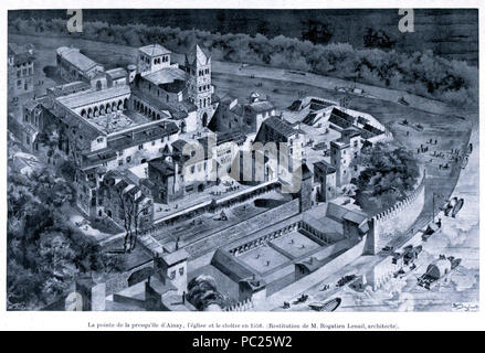402 Martin - Histoire des Églises et chapelles de Lyon, 1908, Tome II 0123 Stockfoto