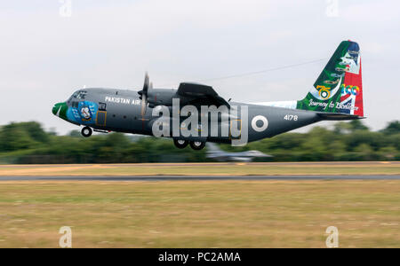 C-130 Hercules, pakistanische Luftwaffe Stockfoto