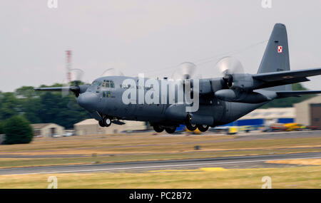 C-130E Hercules, die polnische Luftwaffe, Stockfoto