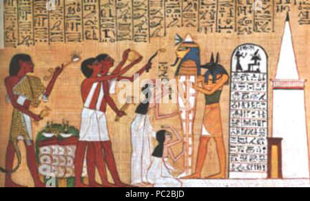 432 Mundöffnungsritual Stockfoto