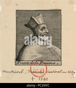 483 Pierre de La Baume (1477-1544) Stockfoto