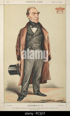 604 Frederic Thesiger, Vanity Fair, 1870-02-05 Stockfoto