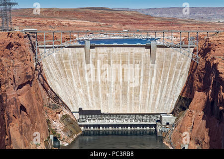 Glen Canyon Dam, Page, Arizona Stockfoto