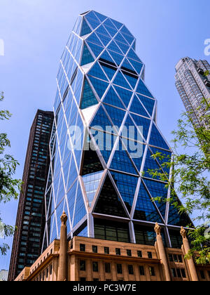 New York, New York/USA, 18.06.2011: Architektur, Hearst Tower, Manhattan, New York, N.Y. Stockfoto