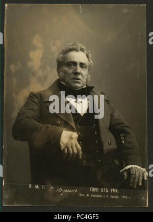 600 Die Leiden des Geistes, von Alexander Sergejewitsch Griboyedov (4) Stockfoto