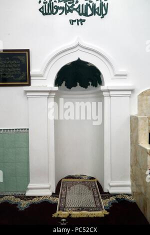 Al Noor Moschee. Die mihrab. Hanoi. Vietnam. | Verwendung weltweit Stockfoto