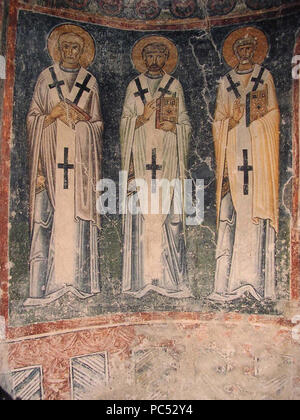 226 Fresken von St. Sophia Kirche in Ohrid, 09. Stockfoto